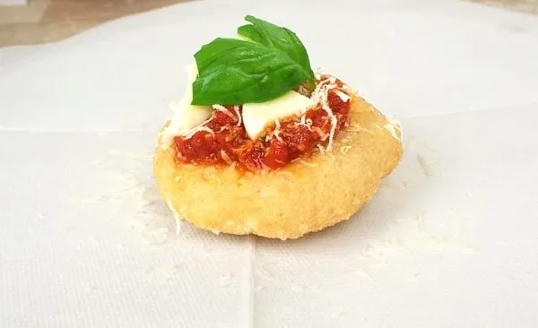 Pizzelle Napoletane Fritte gonfie